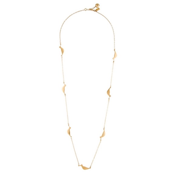 KATE SPADE • Gold Piper Bird Long Necklace - Picture 7 of 9